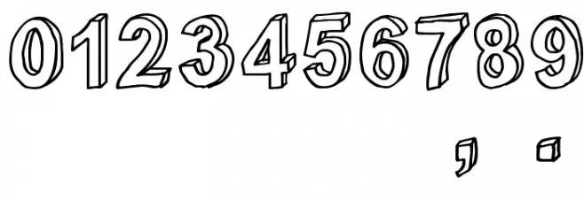 C rial フォント その他の文字