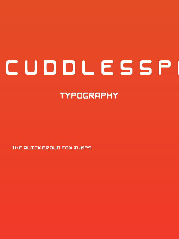 C u d d l e s S p a c e d Regular Poster