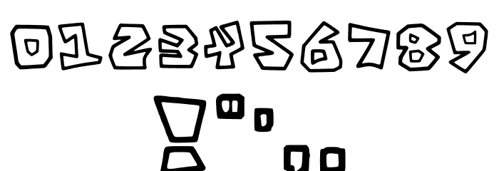 C2007 Roblox Font Regular Font OTHER CHARS