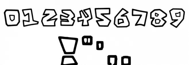 C2007 Roblox Font Regular Font OTHER CHARS