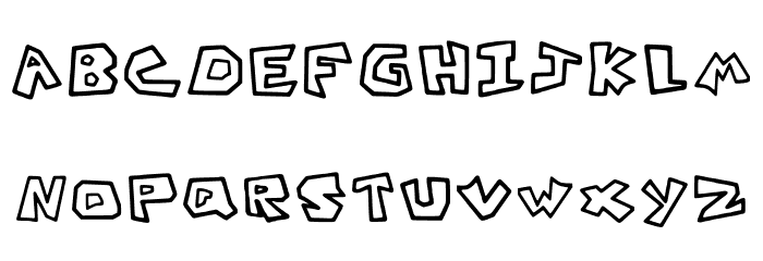 C2007 Roblox Font Regular Font LOWERCASE
