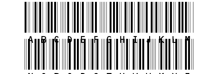 C39HrP24DhTt Font LOWERCASE