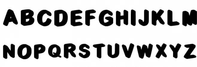 C3d Rounded Demo Regular フォント 大文字