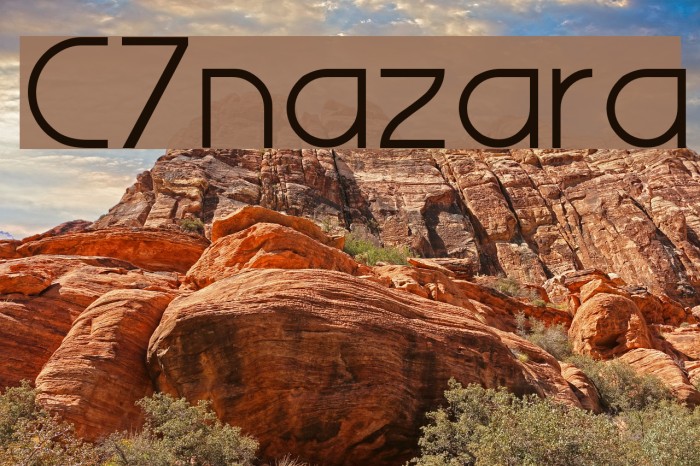C7nazara Caratteri examples