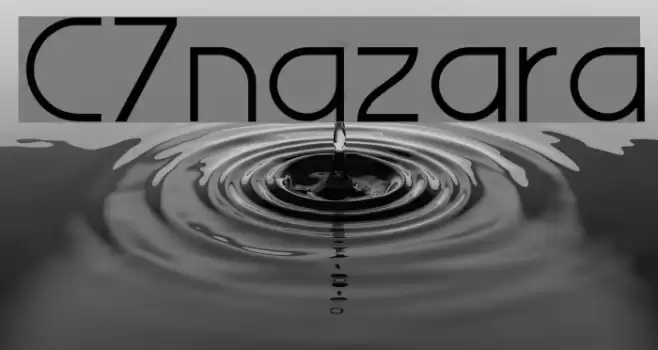 C7nazara Font examples