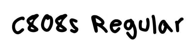 C808s Regular Descarca Fonturi Gratis