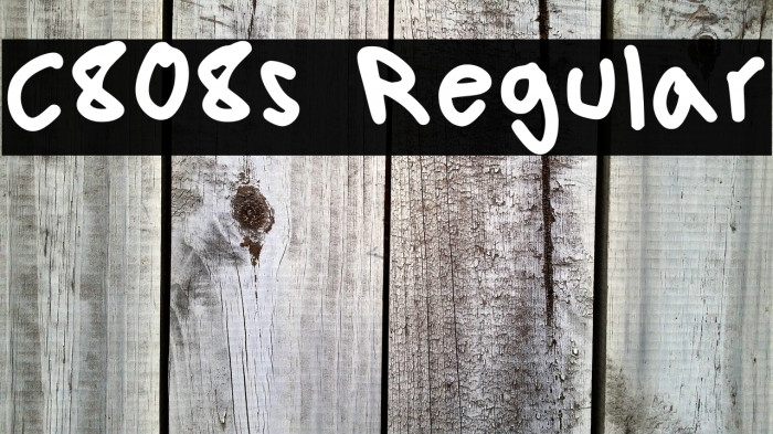 C808s Regular Example 2