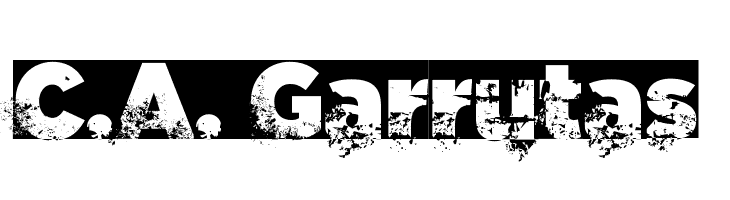 C.A. Garrutas  フリーフォントのダウンロード
