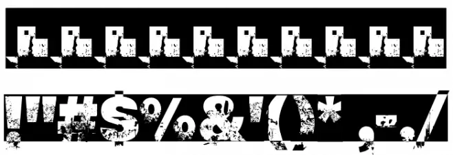 C.A. Garrutas Font OTHER CHARS