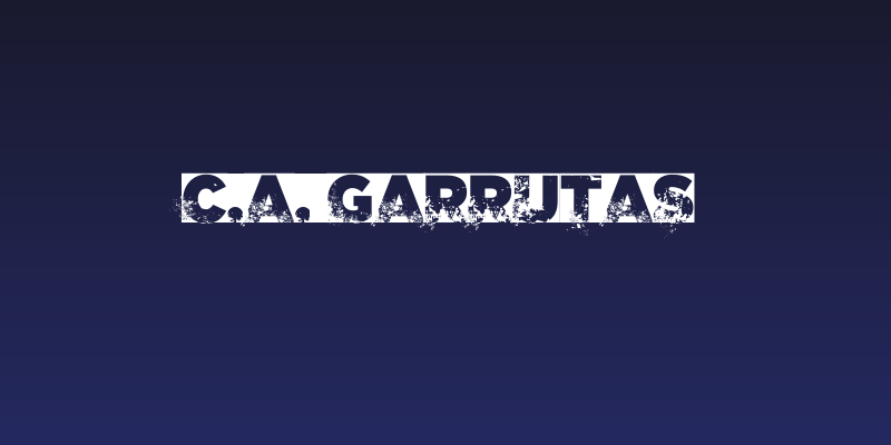 C.A. Garrutas Social Header
