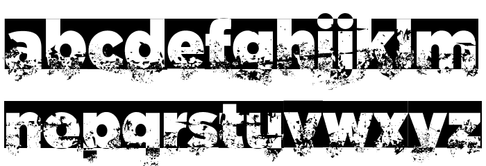 C.A. Garrutas Font LOWERCASE