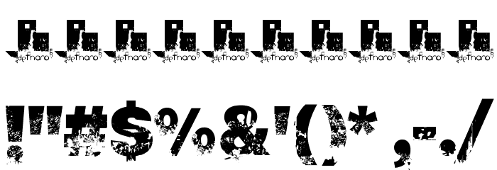C.A. Gatintas Font OTHER CHARS
