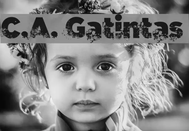 C.A. Gatintas Font examples