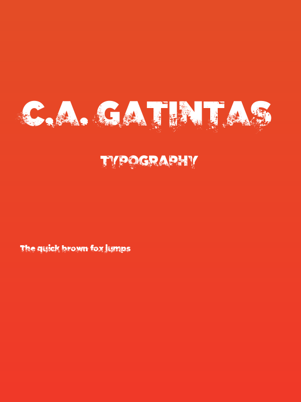 C.A. Gatintas Poster