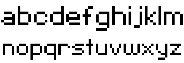 C&C Red Alert [INET] Font LOWERCASE