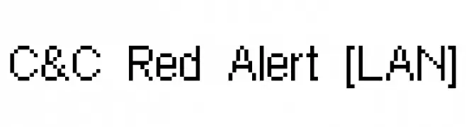 C&C Red Alert [LAN]  免费字体下载