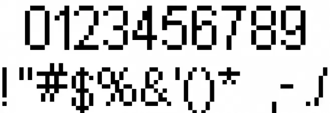 C&C Red Alert [LAN] フォント その他の文字