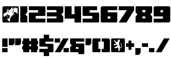 C.O.D.E.R. Condensed Font OTHER CHARS