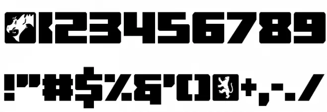 C.O.D.E.R. Condensed Polices AUTRES CHARS