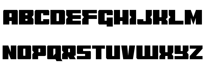 C.O.D.E.R. Condensed Font LOWERCASE