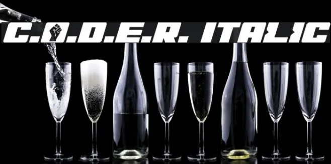 C.O.D.E.R. Italic Example 2