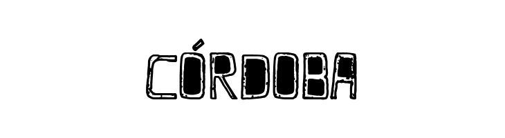 Córdoba  Frei Schriftart Herunterladen