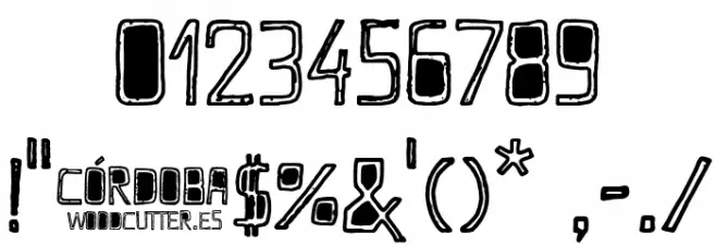 Córdoba Font OTHER CHARS