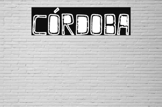 Córdoba Font examples