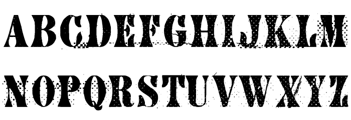CA AfterMidnightSalePreshrunk Font LOWERCASE