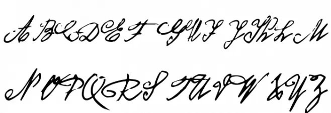 CA Koenigsbrueck 字体 大写