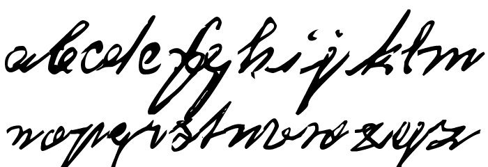 CA Koenigsbrueck Font LOWERCASE
