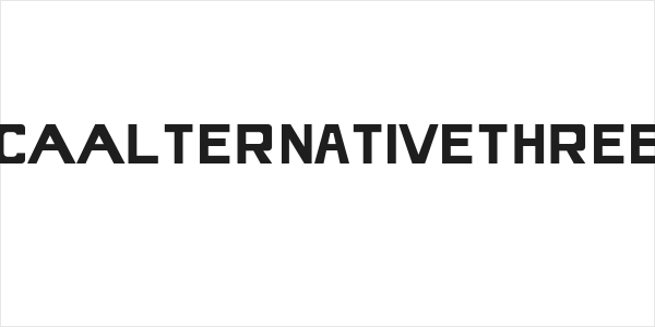 CAAlternativeThree Logo