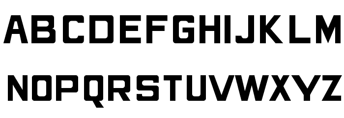 CAAlternativeThree Font LOWERCASE