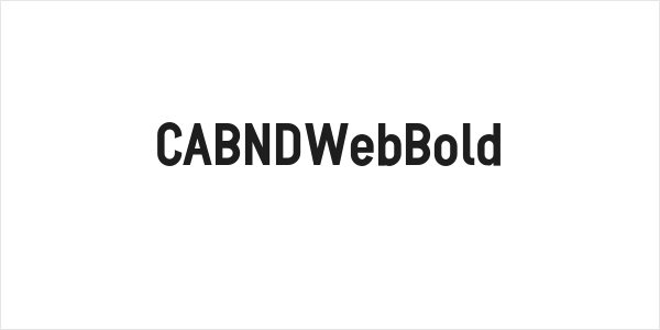 CABNDWebBold Logo