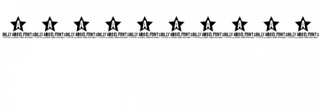 CABRIOLET Font OTHER CHARS