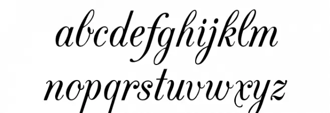 CAC Champagne 字体 小写