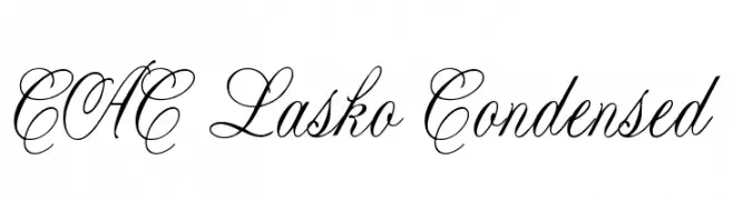 CAC Lasko Condensed  フリーフォントのダウンロード