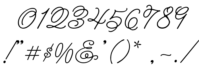 CAC Lasko Even Weight Font OTHER CHARS
