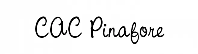 CAC Pinafore Font