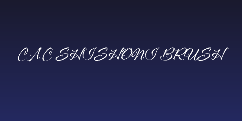 CAC Shishoni Brush Social Header