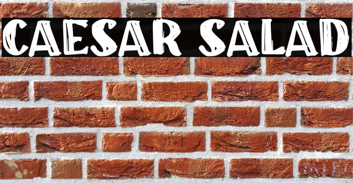 CAESAR SALAD Example 3