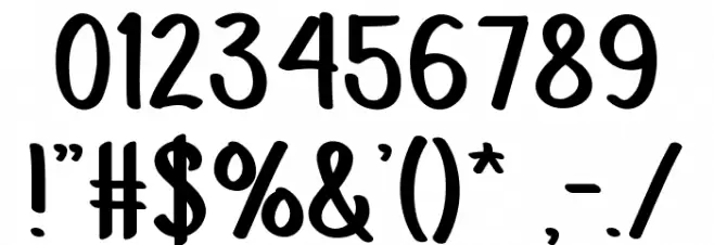 CAFE-RACER Шрифта ДРУГИЕ символов