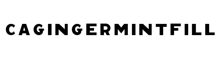 CAGingerMintFill Font