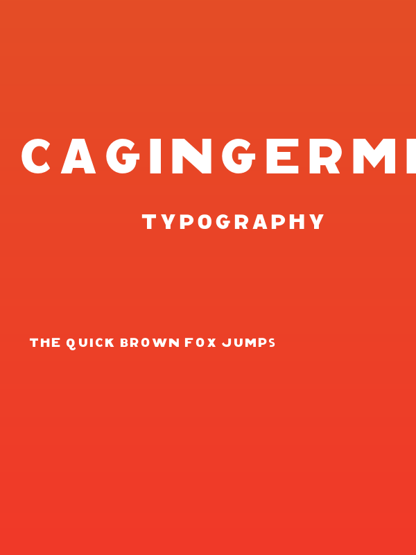 CAGingerMintFill Poster