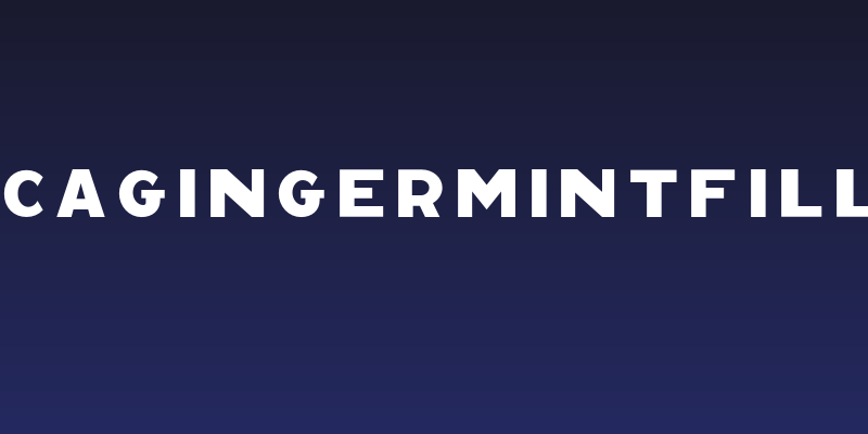CAGingerMintFill Social Header