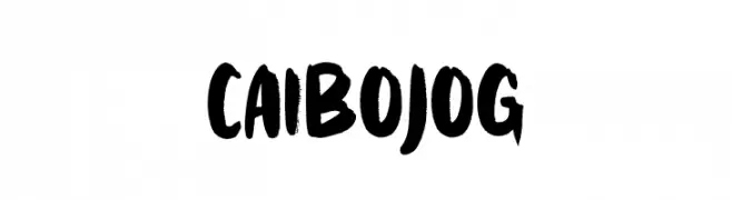 CAIBOJOG  baixar fontes gratis