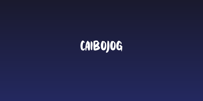 CAIBOJOG Social Header