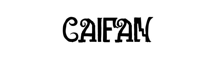 CAIFAN  Descarca Fonturi Gratis
