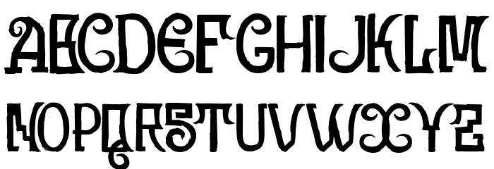 CAIFAN Font UPPERCASE