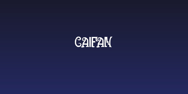 CAIFAN Social Header